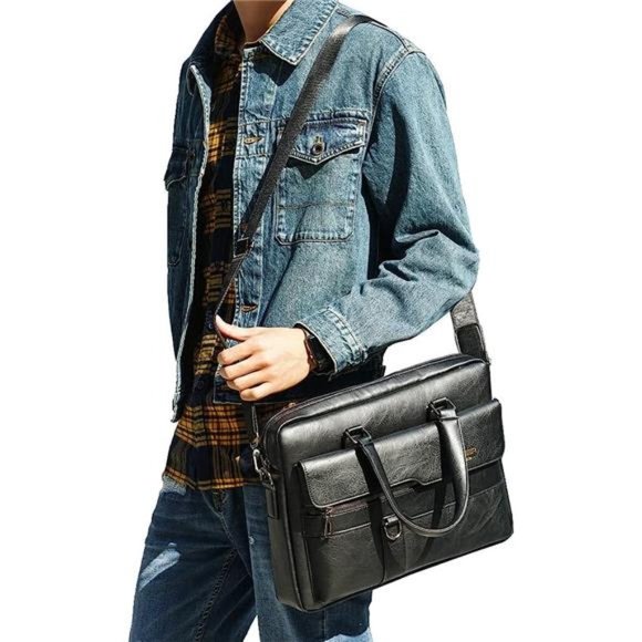 Small Leather Sling Shoulder Bag 35black(pu) - Picture 4 of 6